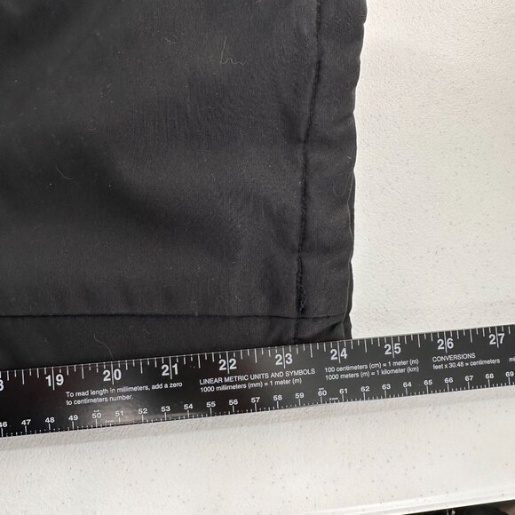 Faded Glory Black Insulated Snow Pants Elastic Waist Reinforced Knees L (10-12) - Picture 4 of 11